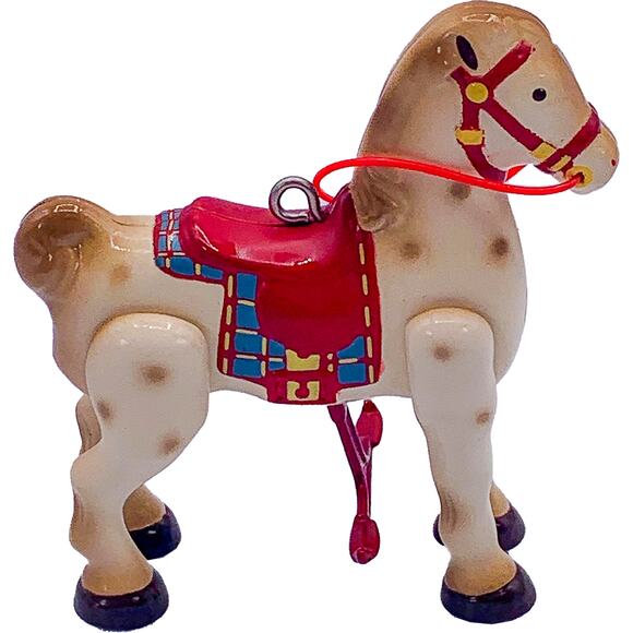 1998 Hallmark Keepsake 1939 MOBO HORSE Sidewalk Cruisers Ornament in Mint Box - Picture 4 of 7